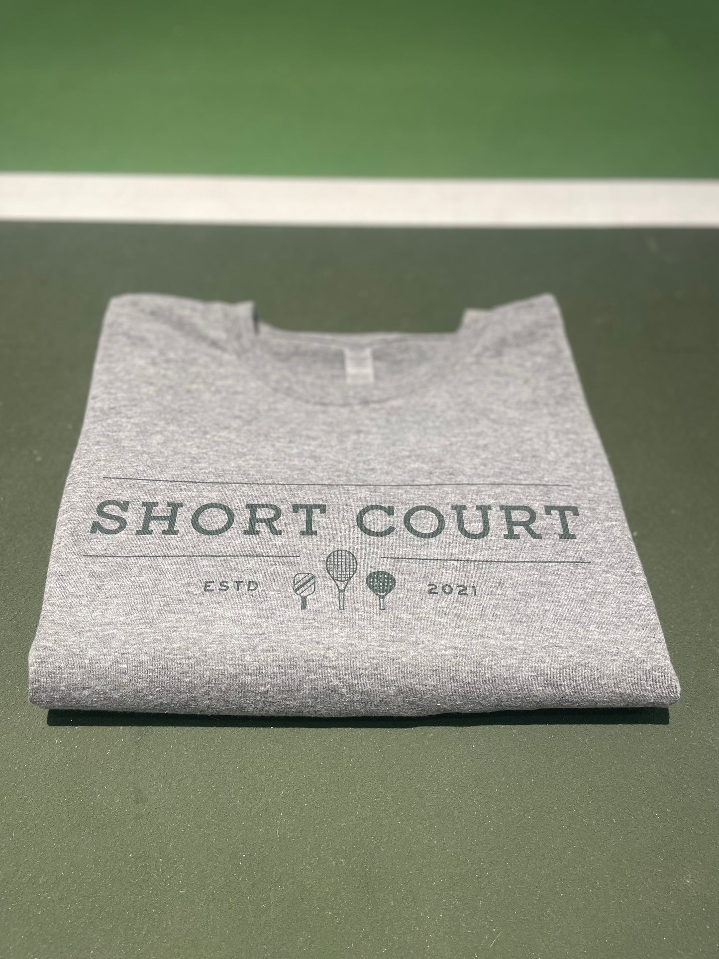 All Racquets Tee - Grey