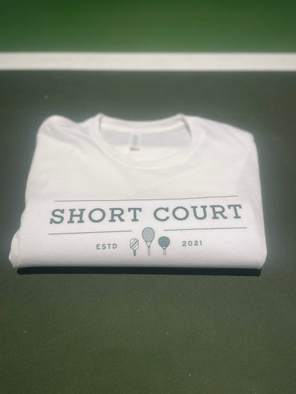 All Racquets Long Sleeve Tee - White