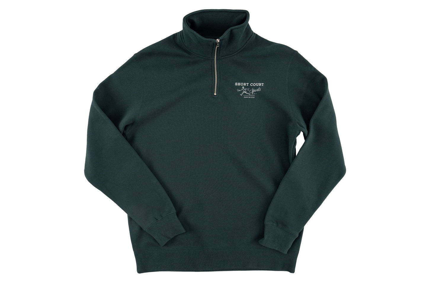 Green Quarter Zip